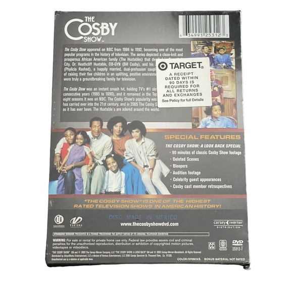 The Cosby Show Season 1 DVD Boxed Set Brand New Sealed - Picture 6 of 6